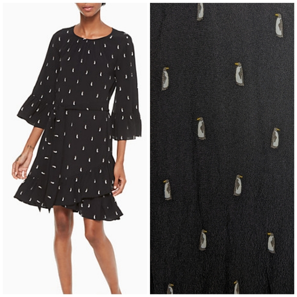 kate spade Dresses & Skirts - Kate Spade Penguin Crepe Dress
